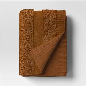 NWT Cozy Bubble Knit Striped Throw Blanket
Tan -‎ Threshold